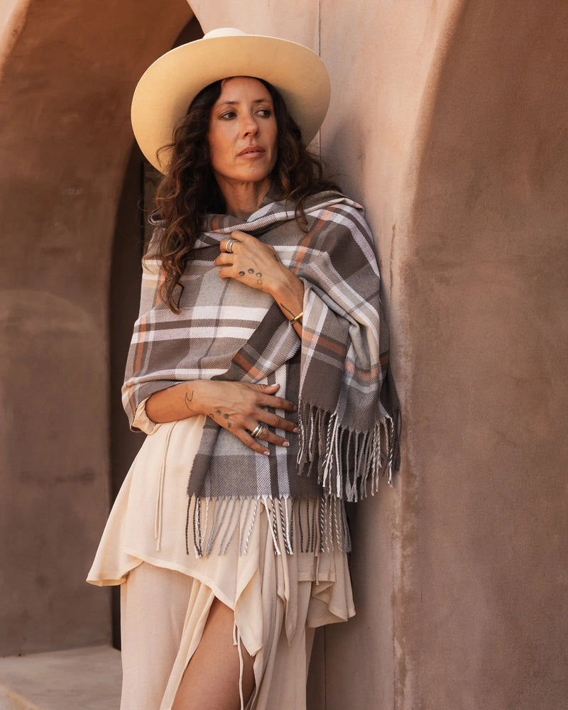 Balmoral Scarf Taupe