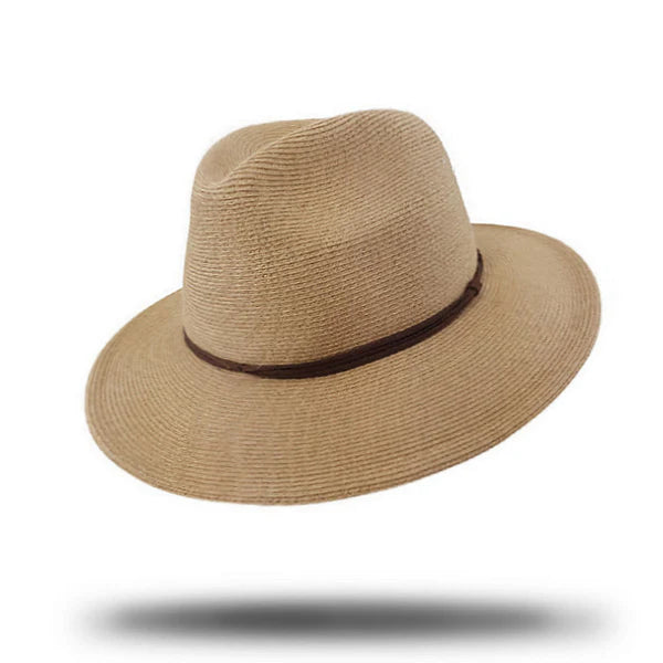 Braided Fedora Tan