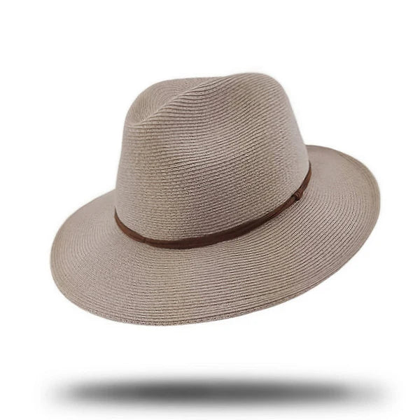 Braided Fedora Taupe
