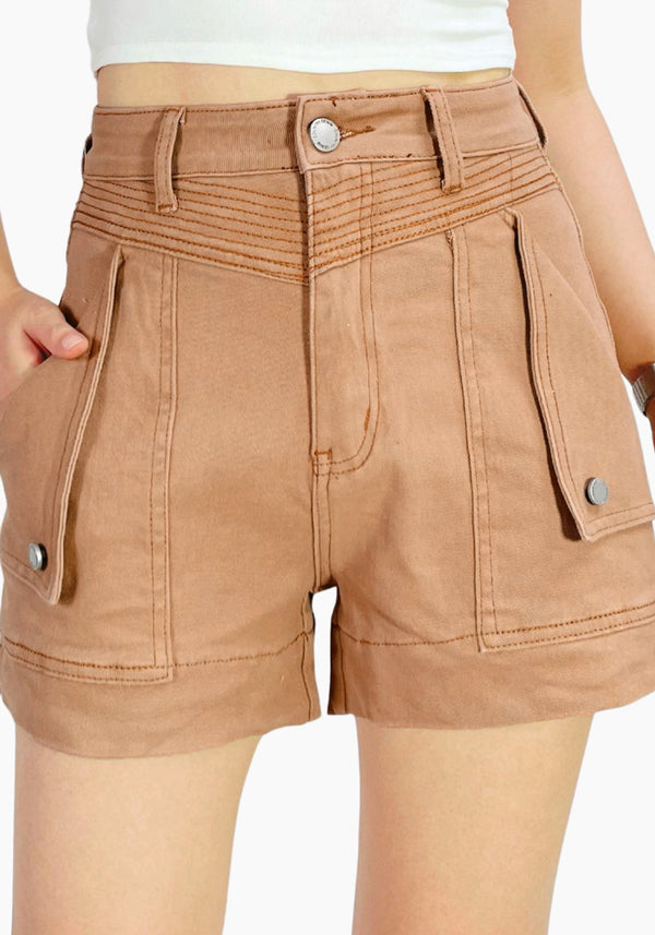 Polly Shorts Tan