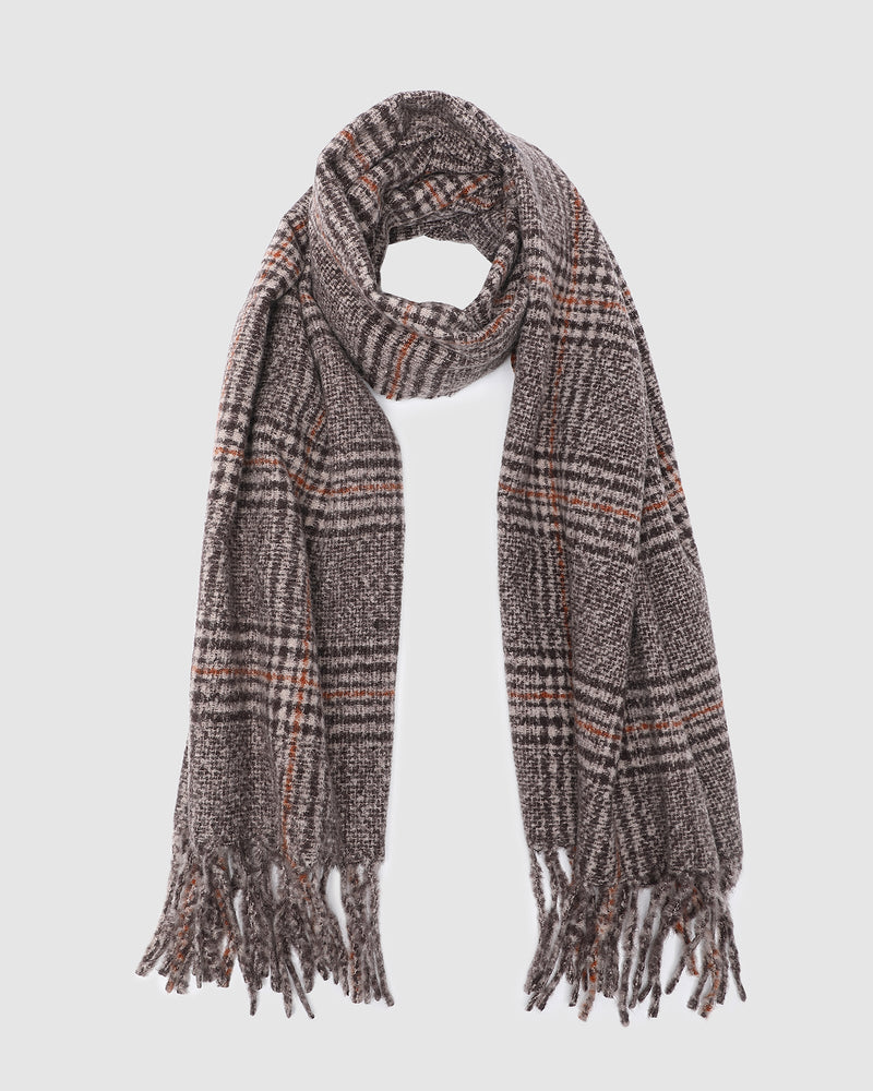 Cardiff Scarf Chocolate