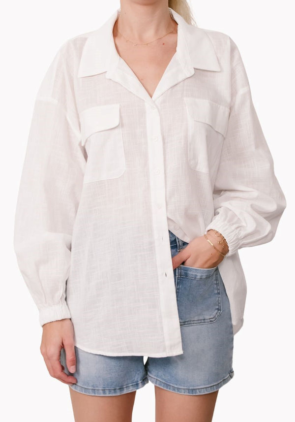 Clara Blouse White