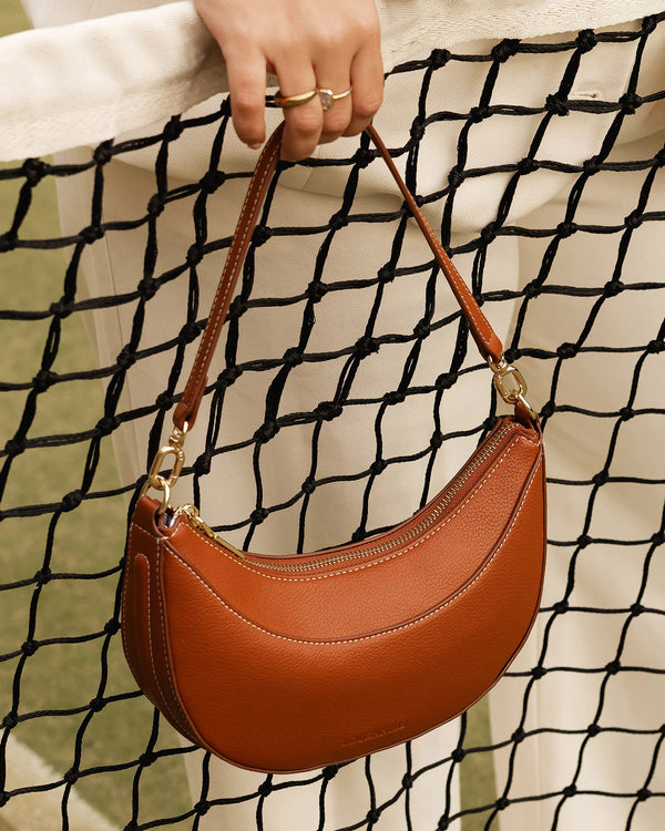 Claudia Shoulder Bag Tan