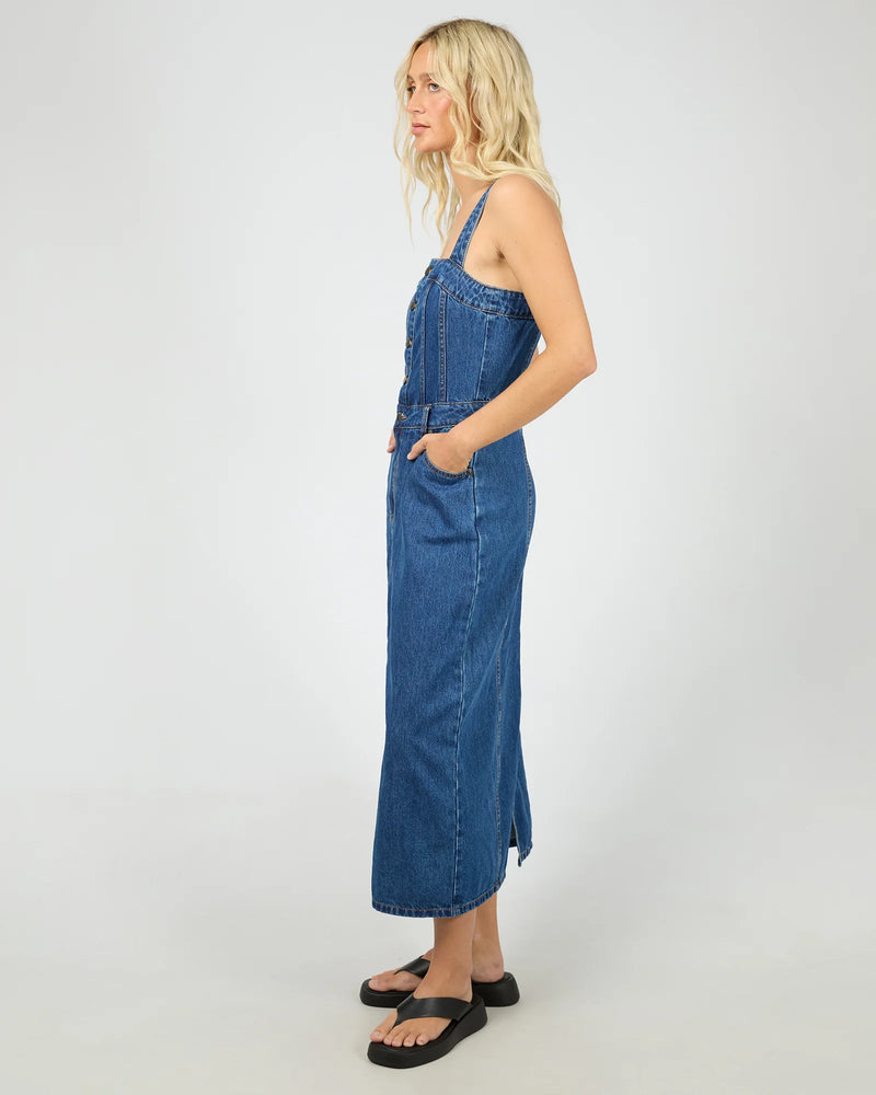 Coco Midi Dress Blue