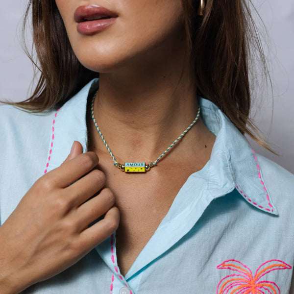 Cord Necklace Amour