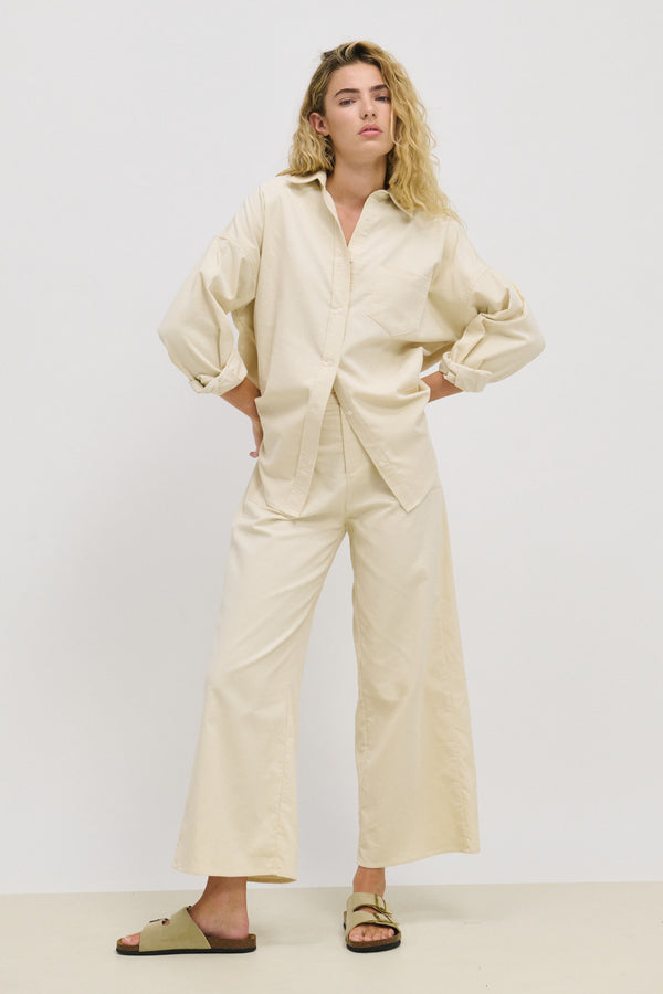Cord Shirt Cream