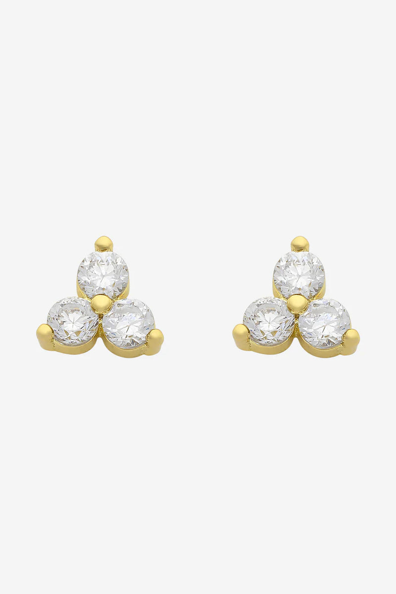 Petite Brigitte Gold Earring