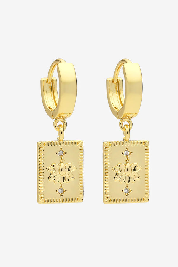 Hari Gold Earring