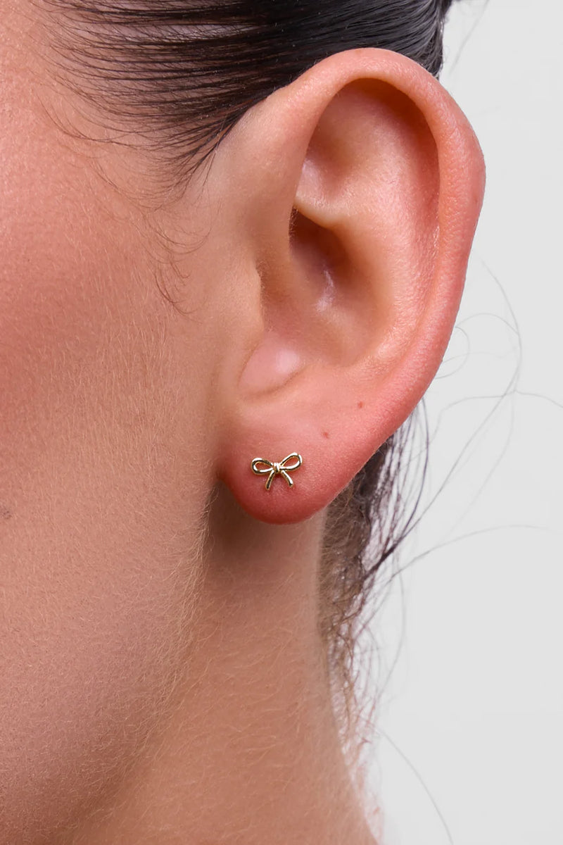 Petite Fancy Gold Earring