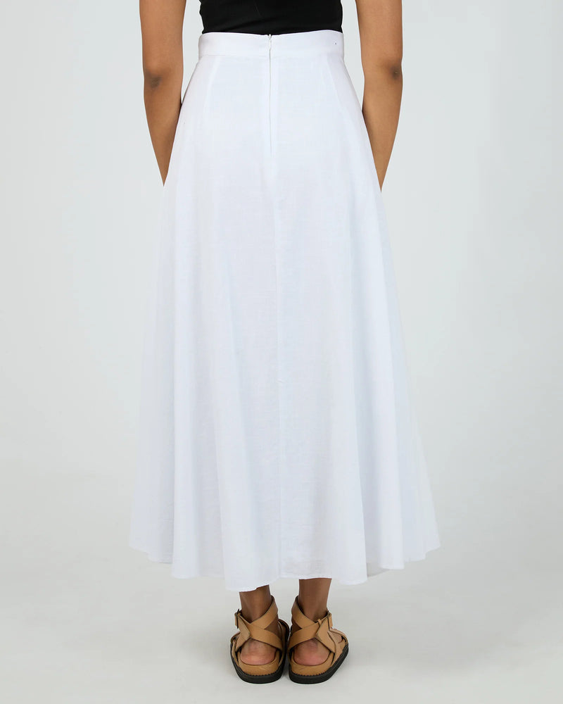 Essential Maxi Skirt White