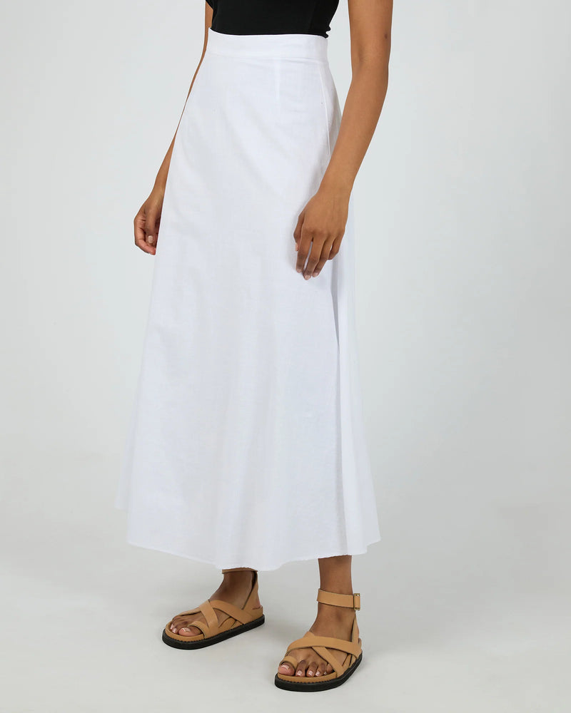 Essential Maxi Skirt White