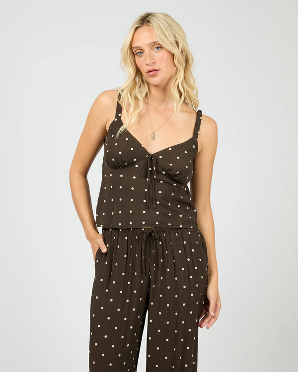 Emelia Top Brown