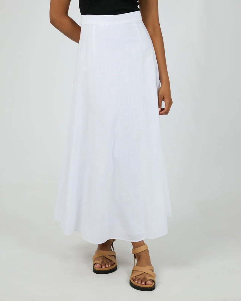 Essential Maxi Skirt White
