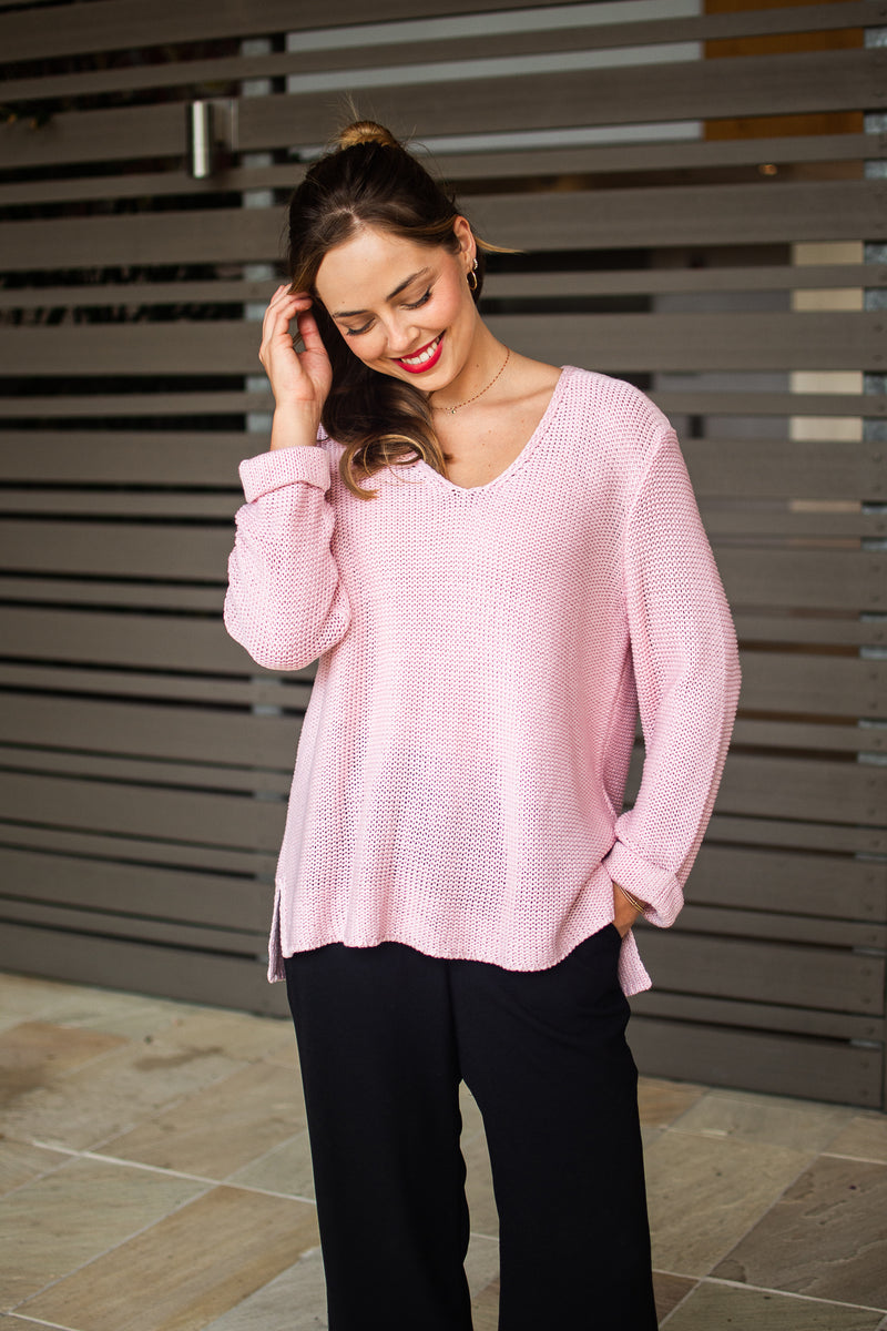 Georgia Knit Baby Pink