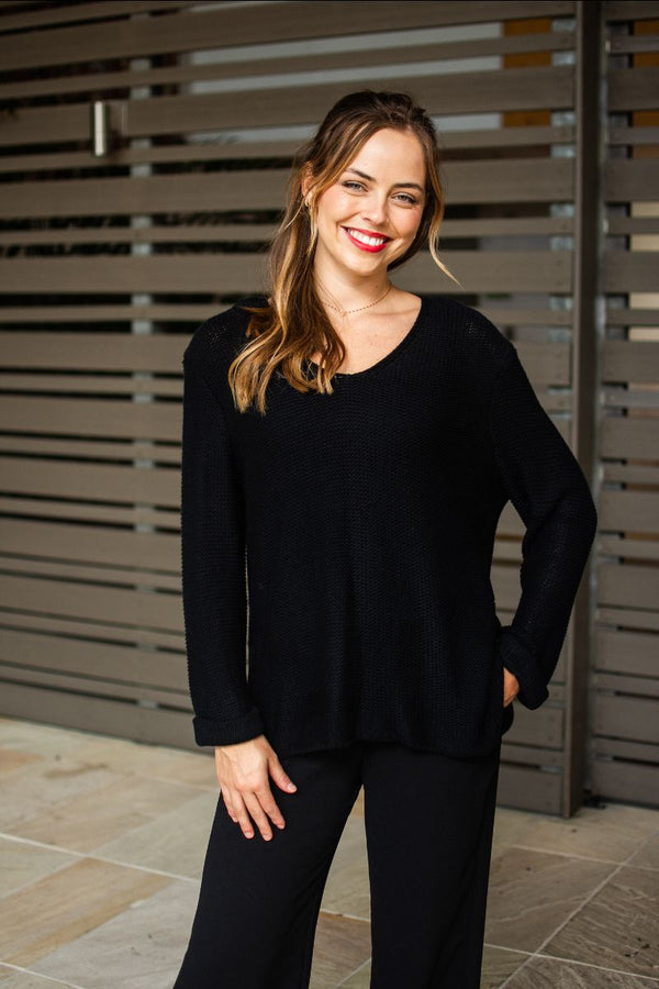 Georgia Knit Black