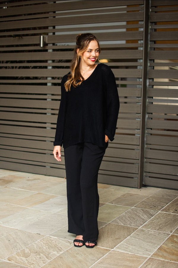 Georgia Knit Black