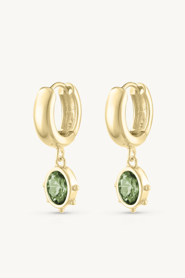 Gia Apatite Gold Huggies