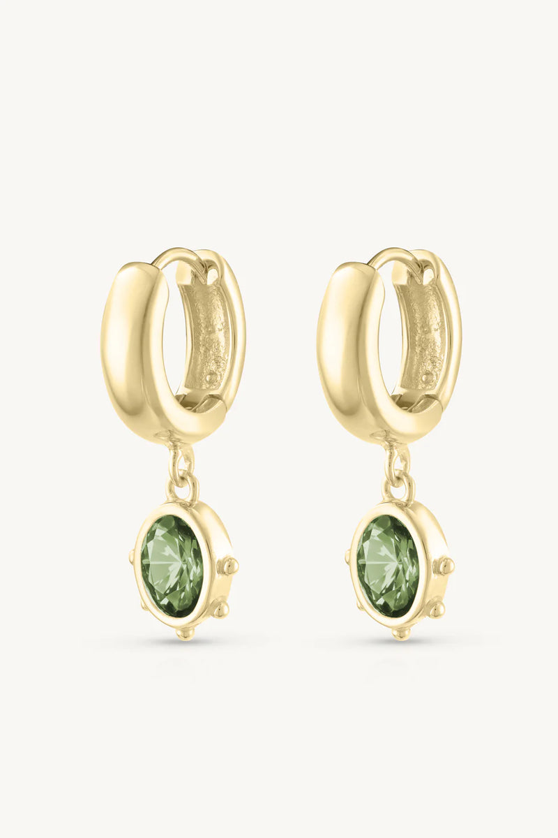 Gia Apatite Gold Huggies