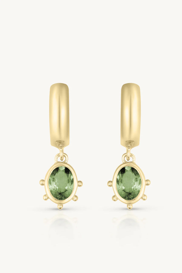 Gia Apatite Gold Huggies
