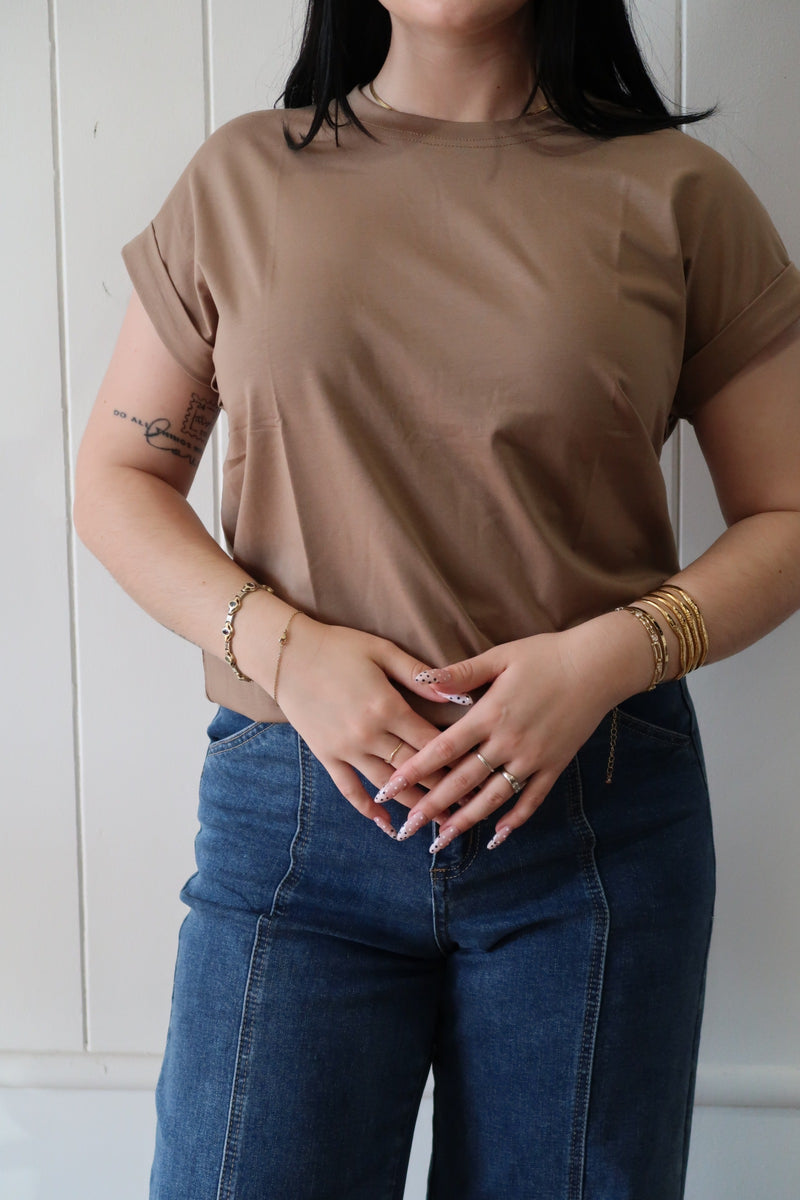 Rhodes Tee Mocha