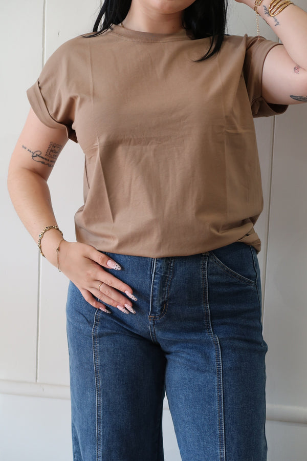 Rhodes Tee Mocha