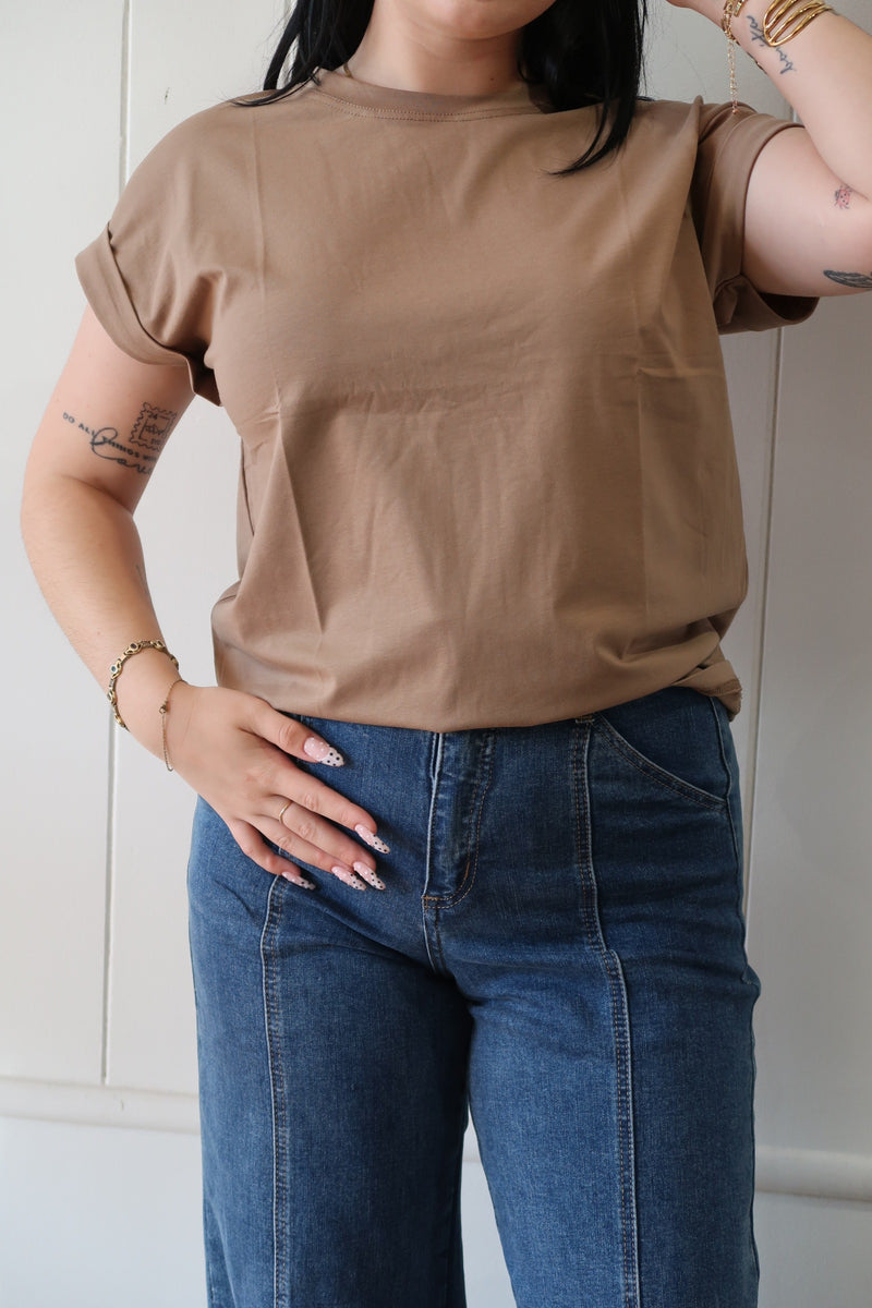 Rhodes Tee Mocha