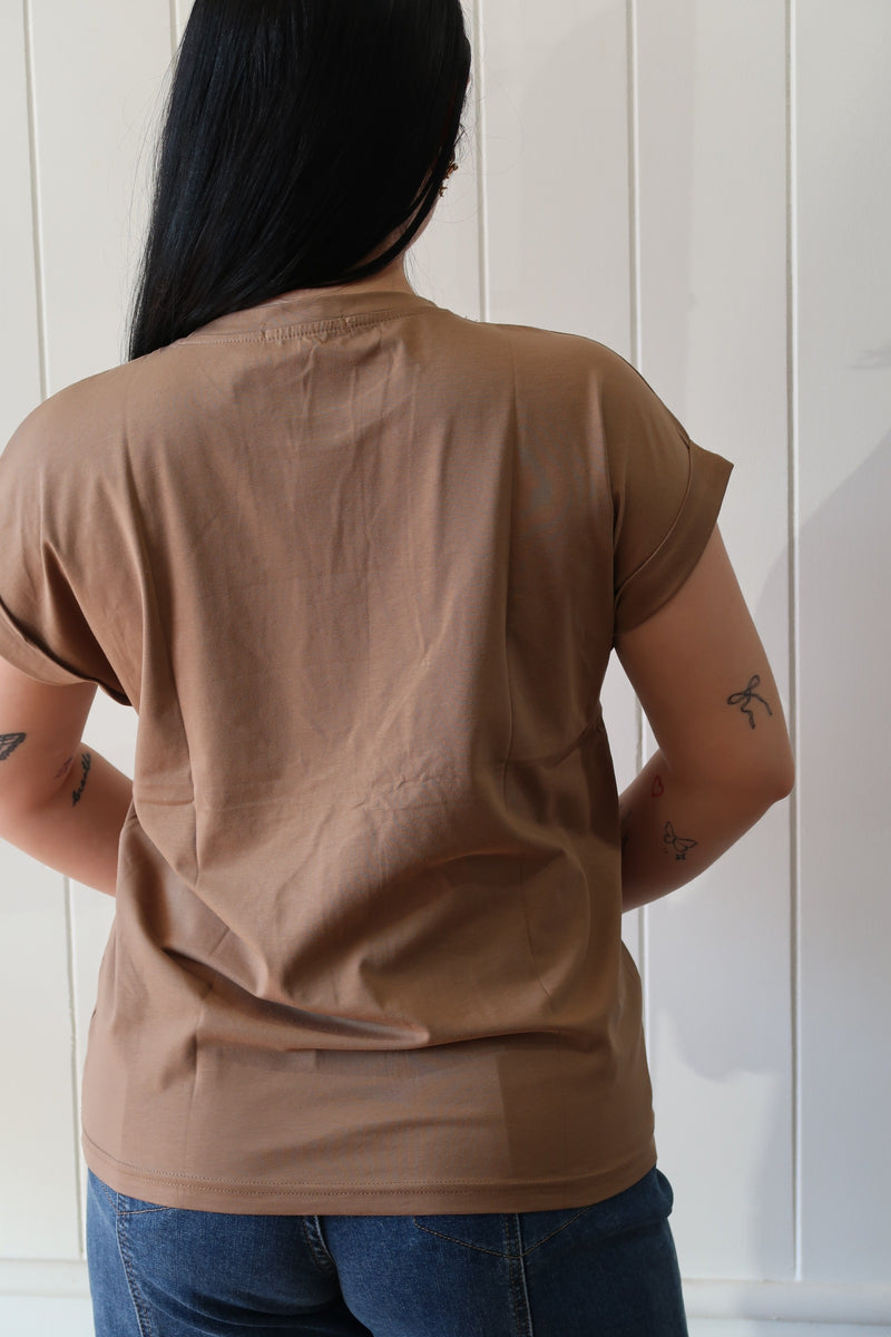 Rhodes Tee Mocha