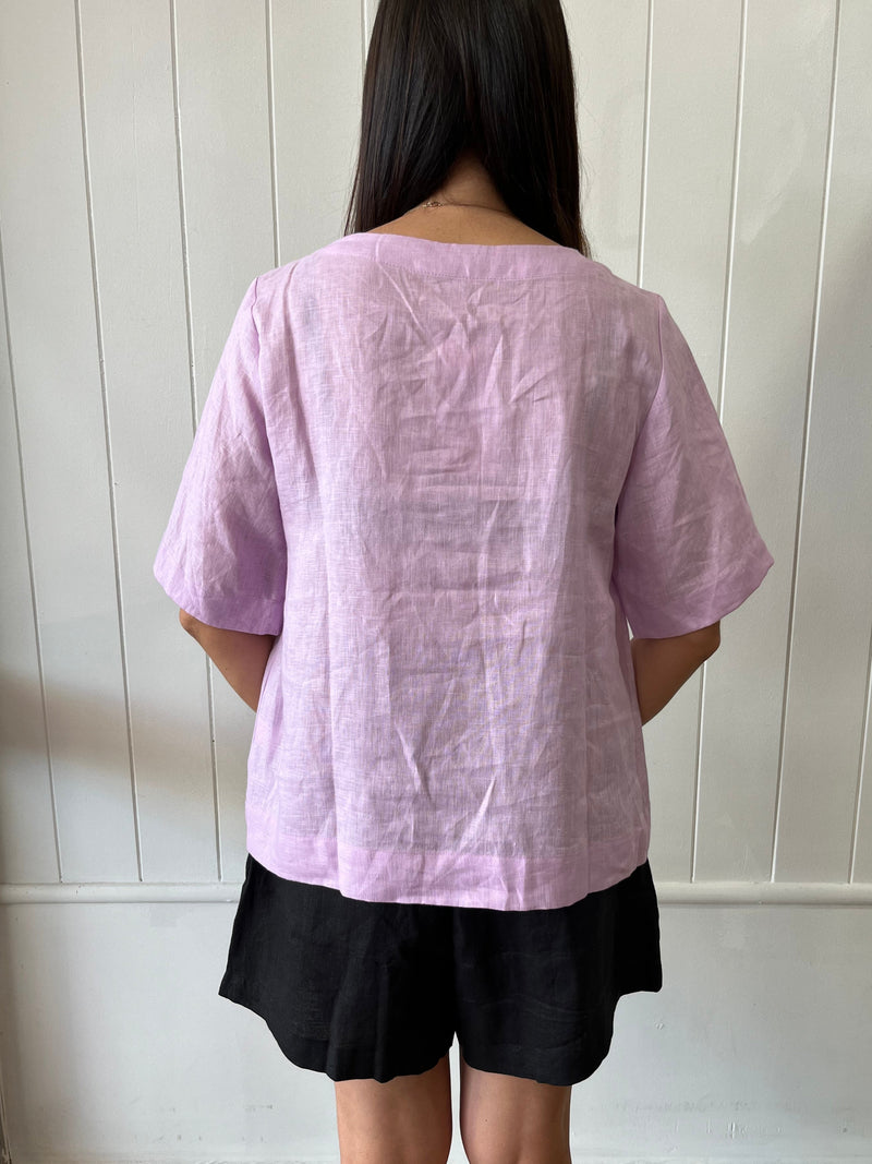 Josette Top Lilac