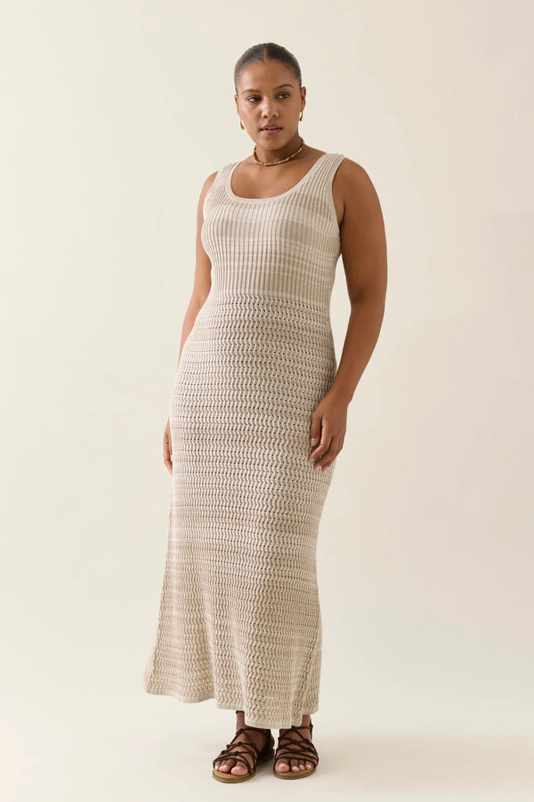 Ida Knit Tank Dress Canvas