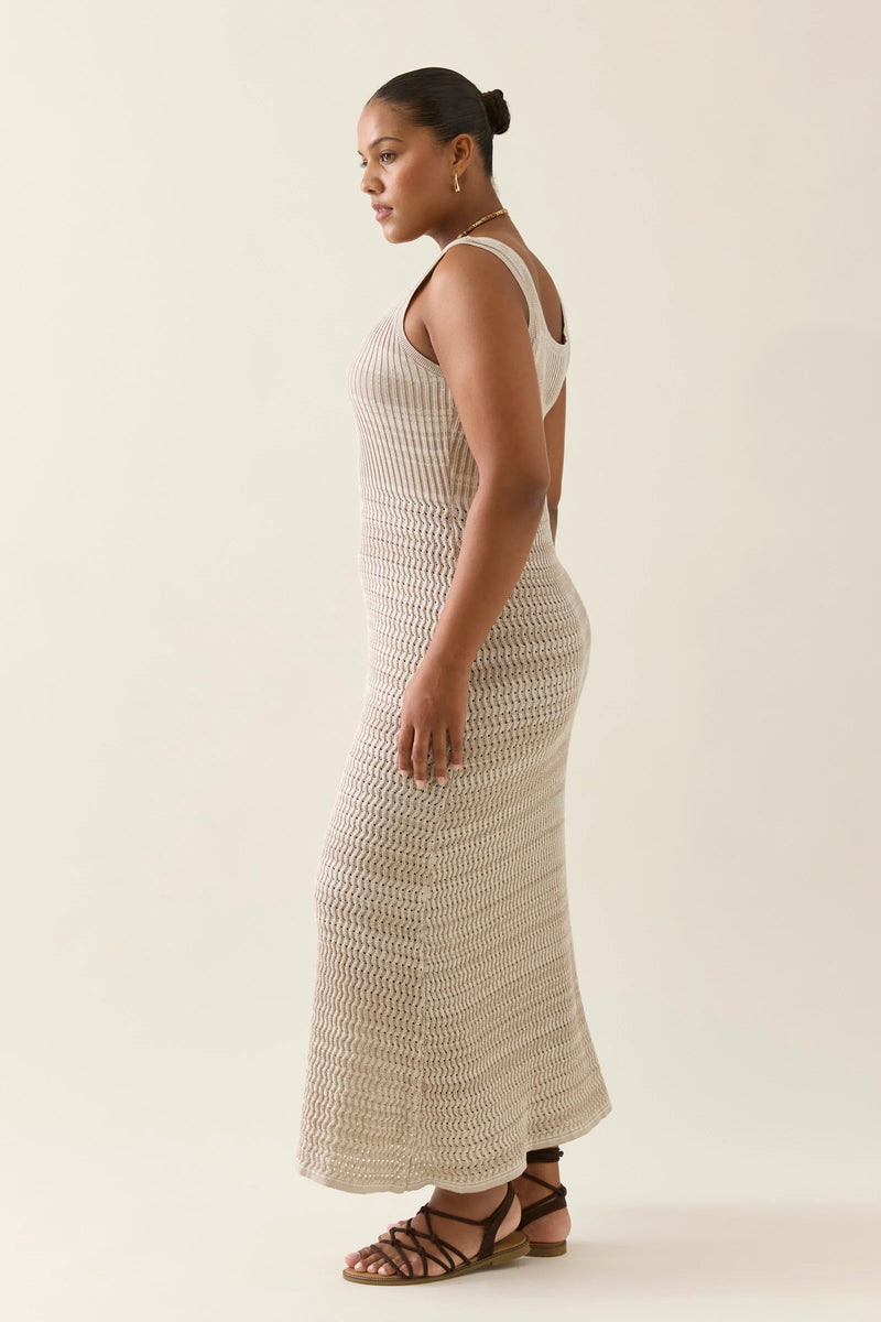Ida Knit Tank Dress Canvas