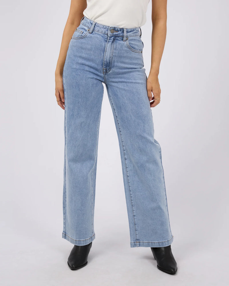 Jacqui Wide Leg Jean Light Blue