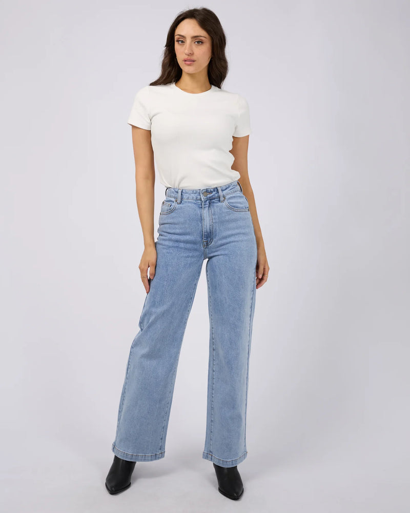 Jacqui Wide Leg Jean Light Blue