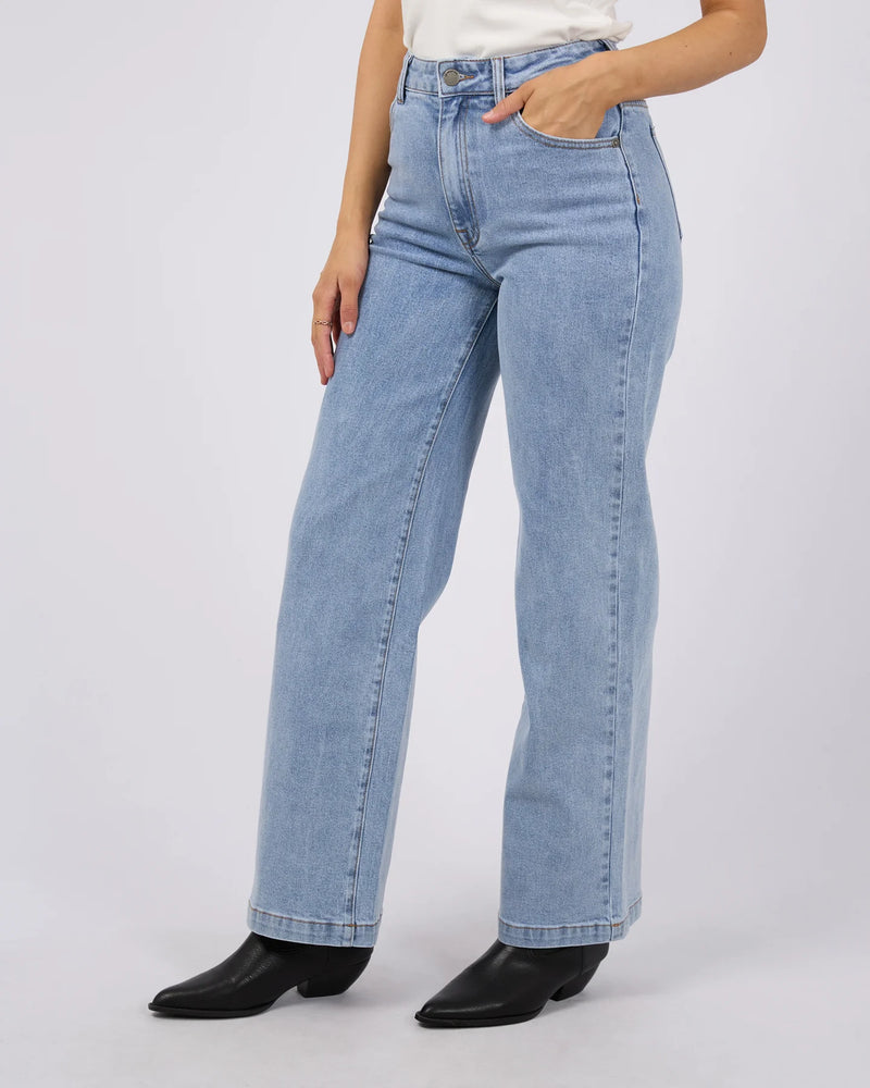 Jacqui Wide Leg Jean Light Blue