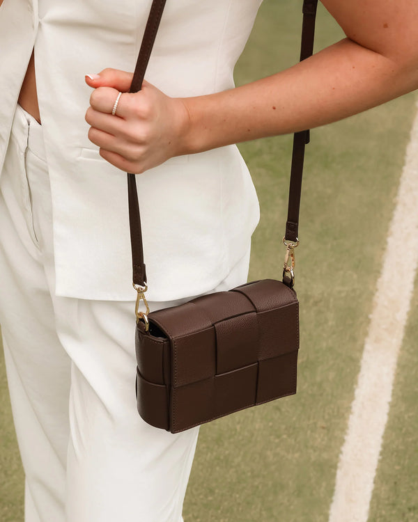 Josephine Crossbody Bag Chocolate