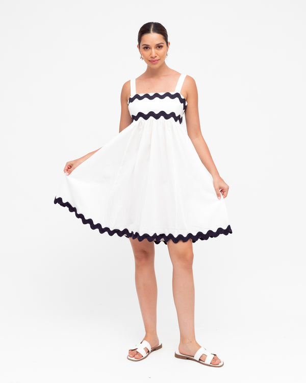 Atlas Dress White