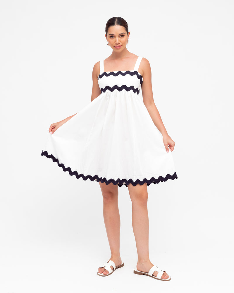 Atlas Dress White