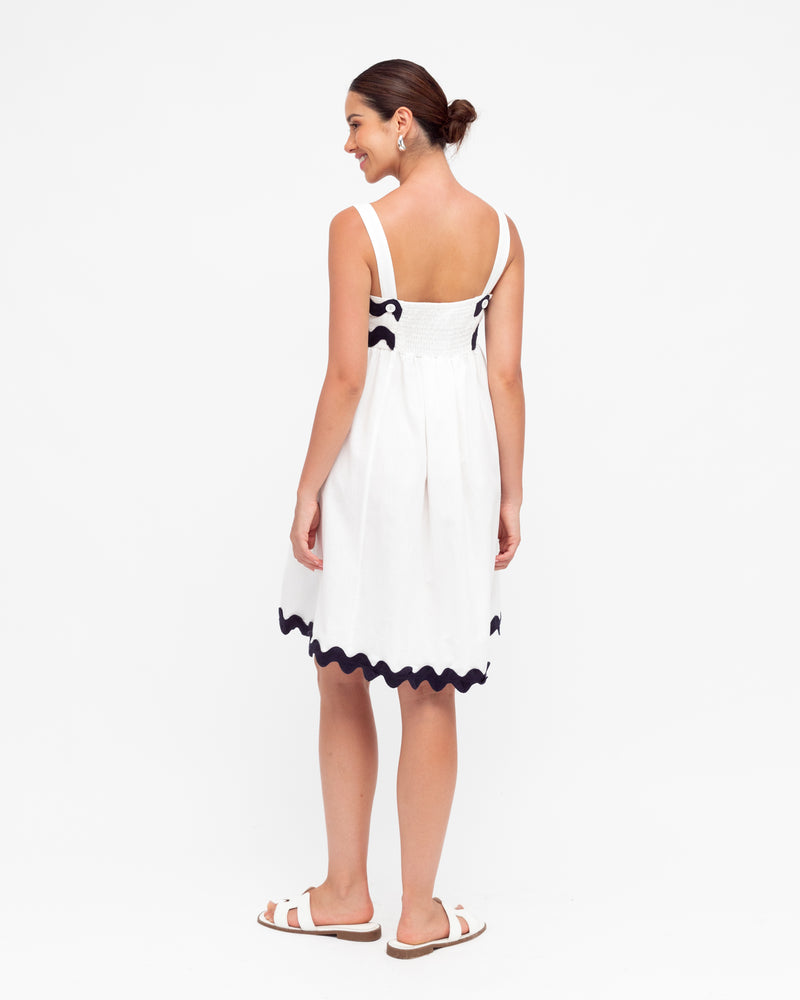 Atlas Dress White