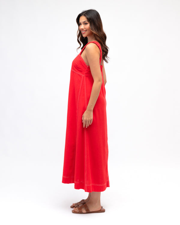 Holly Dress Red