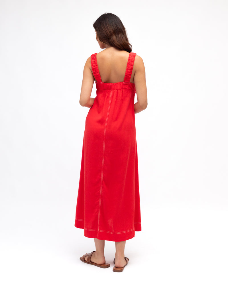 Holly Dress Red