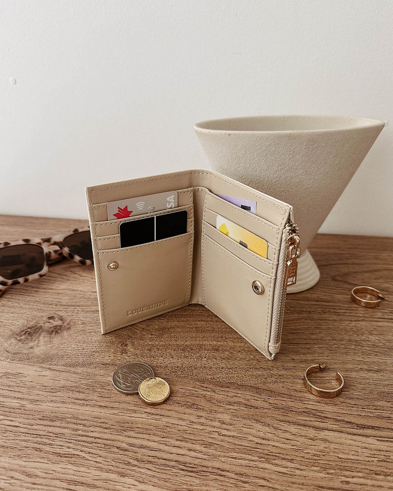 Lily Woven Wallet Malt