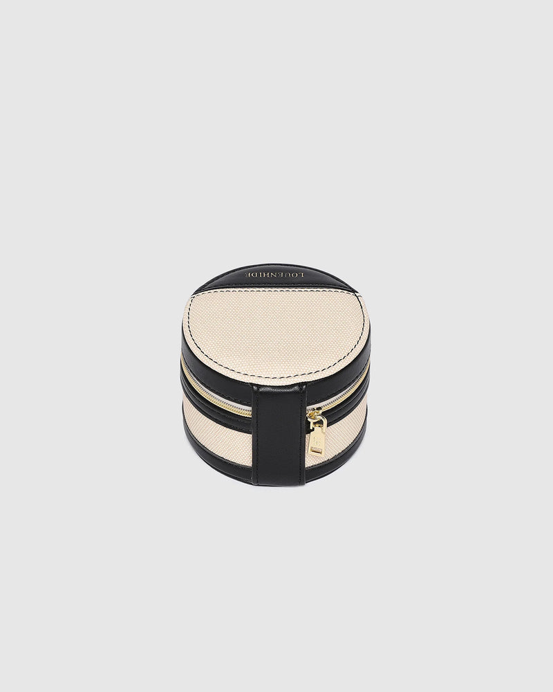 Loz Jewellery Box Black/Tan