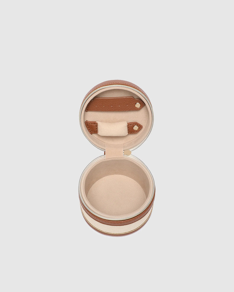 Loz Jewellery Box Canvas/Tan