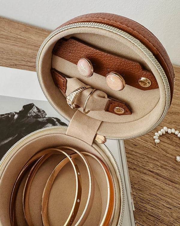 Loz Jewellery Box Canvas/Tan