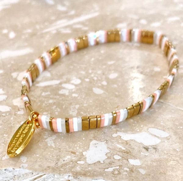 Ibiza Bracelet Luxe Peach