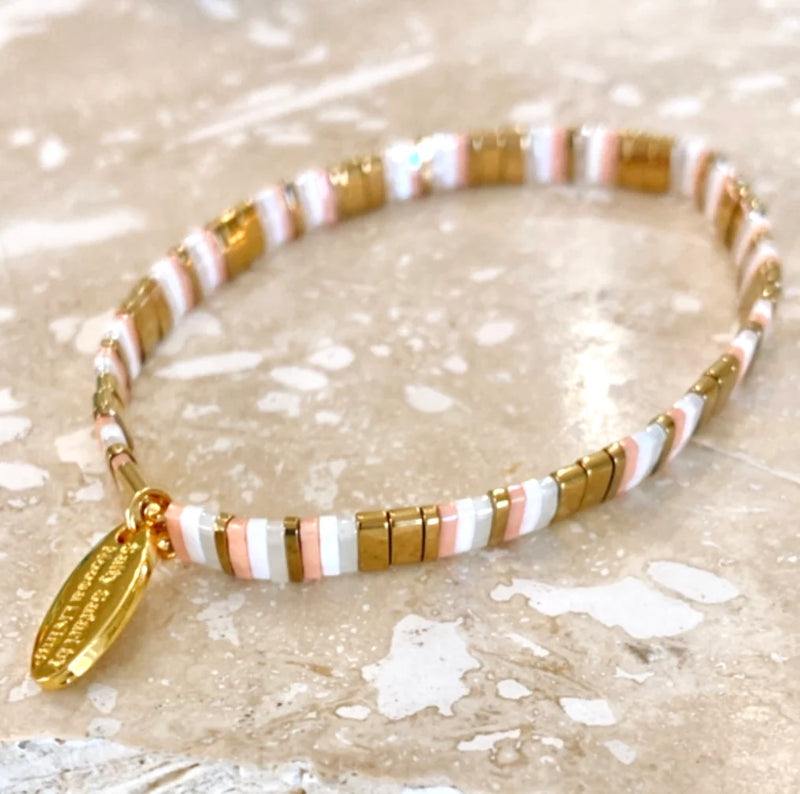 Ibiza Bracelet Luxe Peach