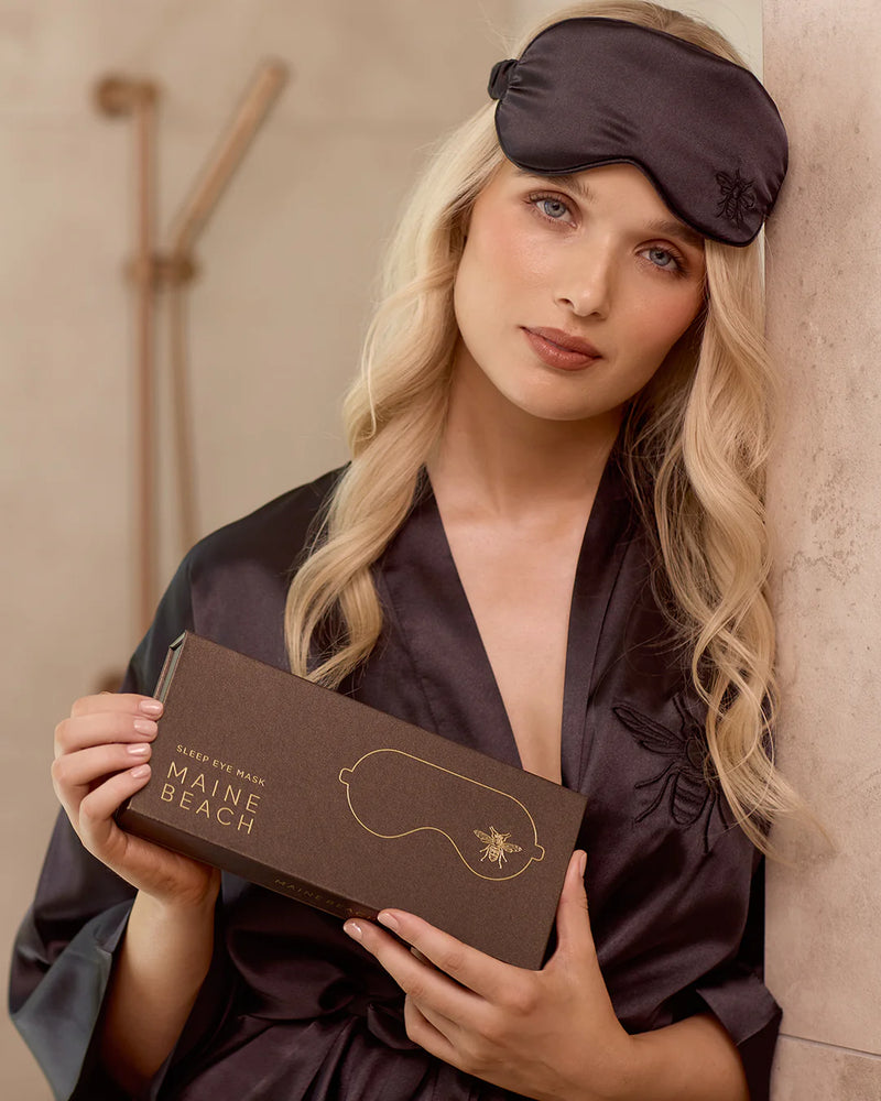 Sleep Eye Mask Midnight Black