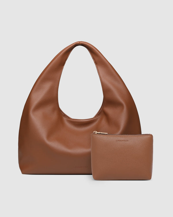 Monaco Everyday Pouch Set Tan