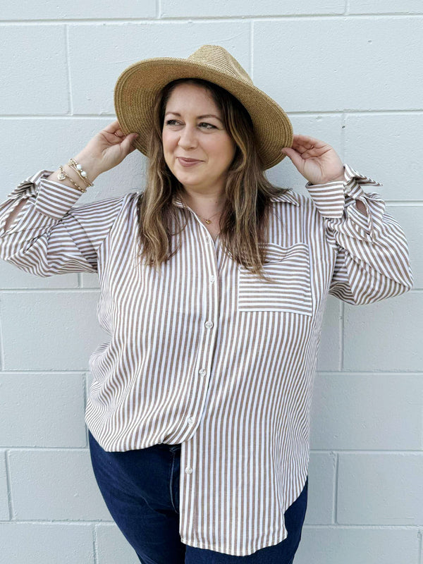 Braided Toyo Fedora Mix Natural