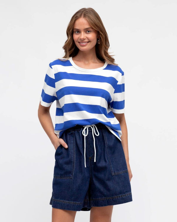 Mirage Denim Shorts Indigo