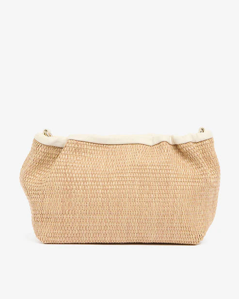 Monty Crossbody Bag Natural Weave